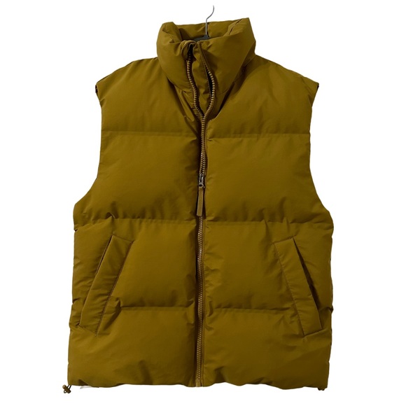 H&M Other - H&M Men’s Windproof & Water-repellent Puffer Vest In Mustard Yellow Size S
